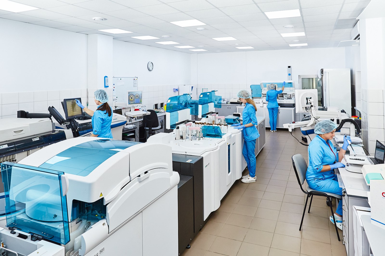 Research team in the laboratory